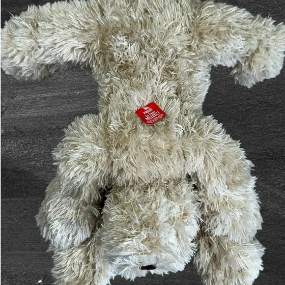 Gund Puppy Dog Plush Fluffy Stuffed Animal Toy Beige 14 " - Picture 6 of 14